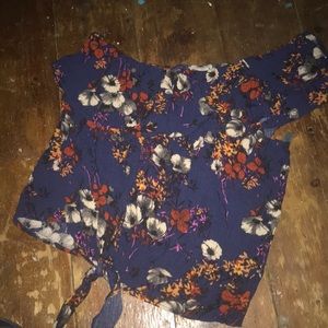 Off Shoulder blue top 💕